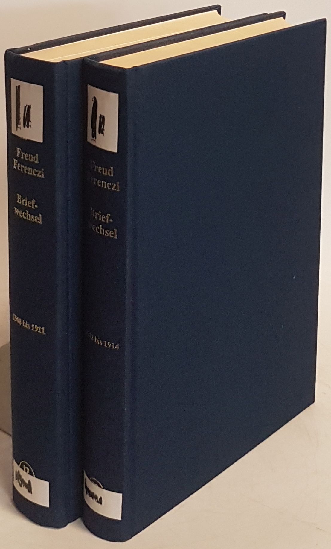 Sigmund Freud - Sandor Ferenczi: Briefwechsel: BAND I (2 Teile) - 1908 - 1914. hrsg. von Eva Brabant, Ernst Falzeder, Patrizia Giampieri-Deutsch