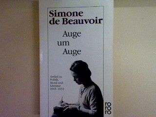 Auge um Auge. Nr. 13066 - Beauvoir, Simone de