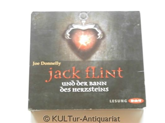 Jack Flint und der Bann des Herzsteins (5 Audio-CDs). - Donnelly, Joe
