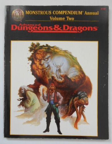AD&D Monstrrous Compendium Annual Vol. 2. Advanced Dungeons & Dragons. - Pickens, Jon and Steve Winter