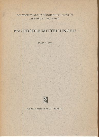 Baghdader Mitteilungen, Bd.7