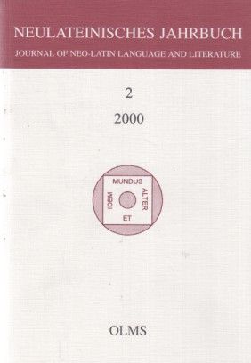 Neulateinisches Jahrbuch. Band 2. 2000. Journal of Neo-Latin Language and Literature. Hrsg. von Marc Laureys und Karl August Neuhausen. - Enenkel, Karl (u.a.)