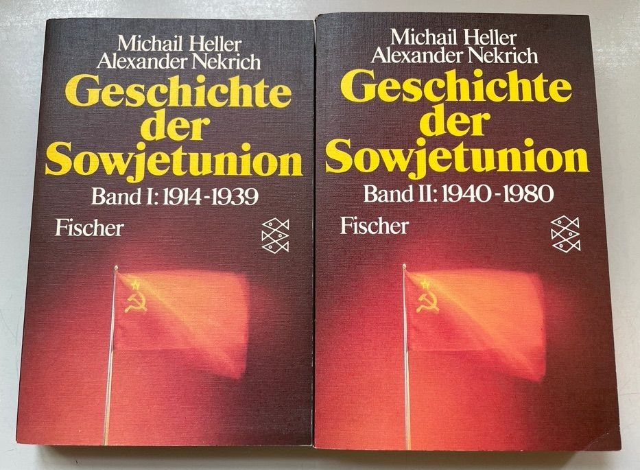 2 Bde. ] Geschichte der Sowjetunion. Bd. I: 1914-1939, Bd. II: 1940-1980. - Heller, Michail und Alexander Nekrich