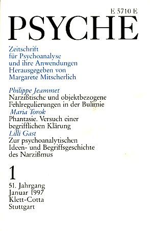 Psyche  51. Jahrgang 1997, Heft 1.