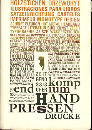 kompendium handpressendrucke 7. Ausgabe. - Bartkowiak, Heinz S.