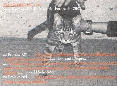 The Selection vfg. 2001: Auswahl der schweizerischen Berufsfotografie