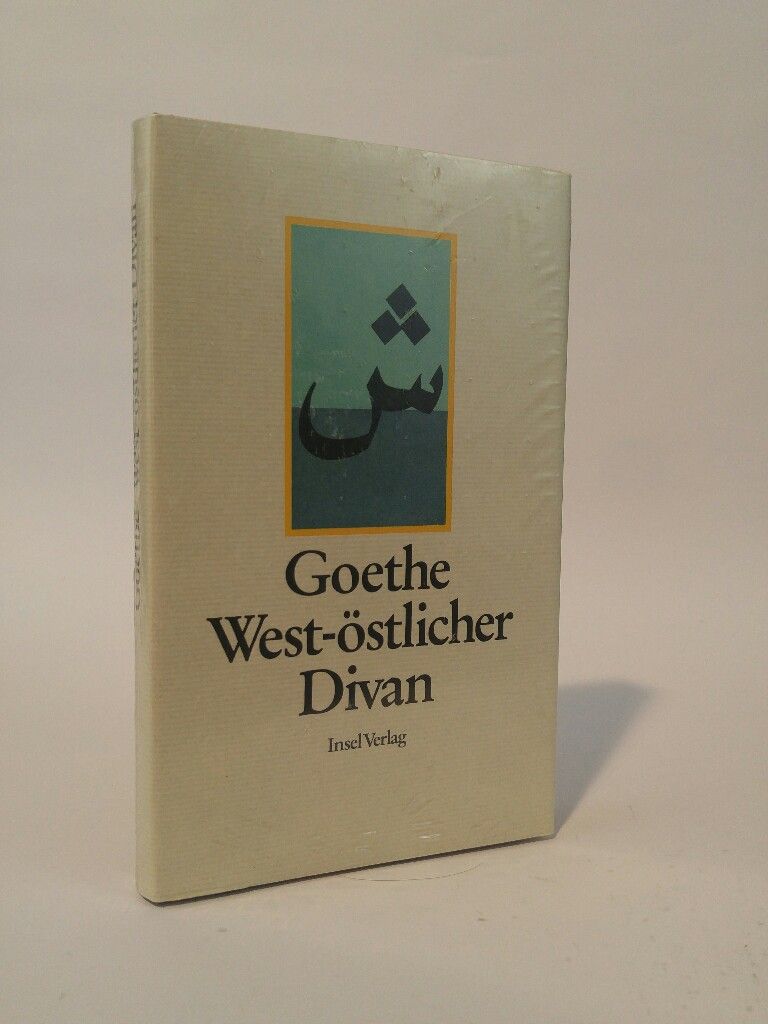 West-östlicher Divan. [Neubuch] - von Goethe, Johann Wolfgang