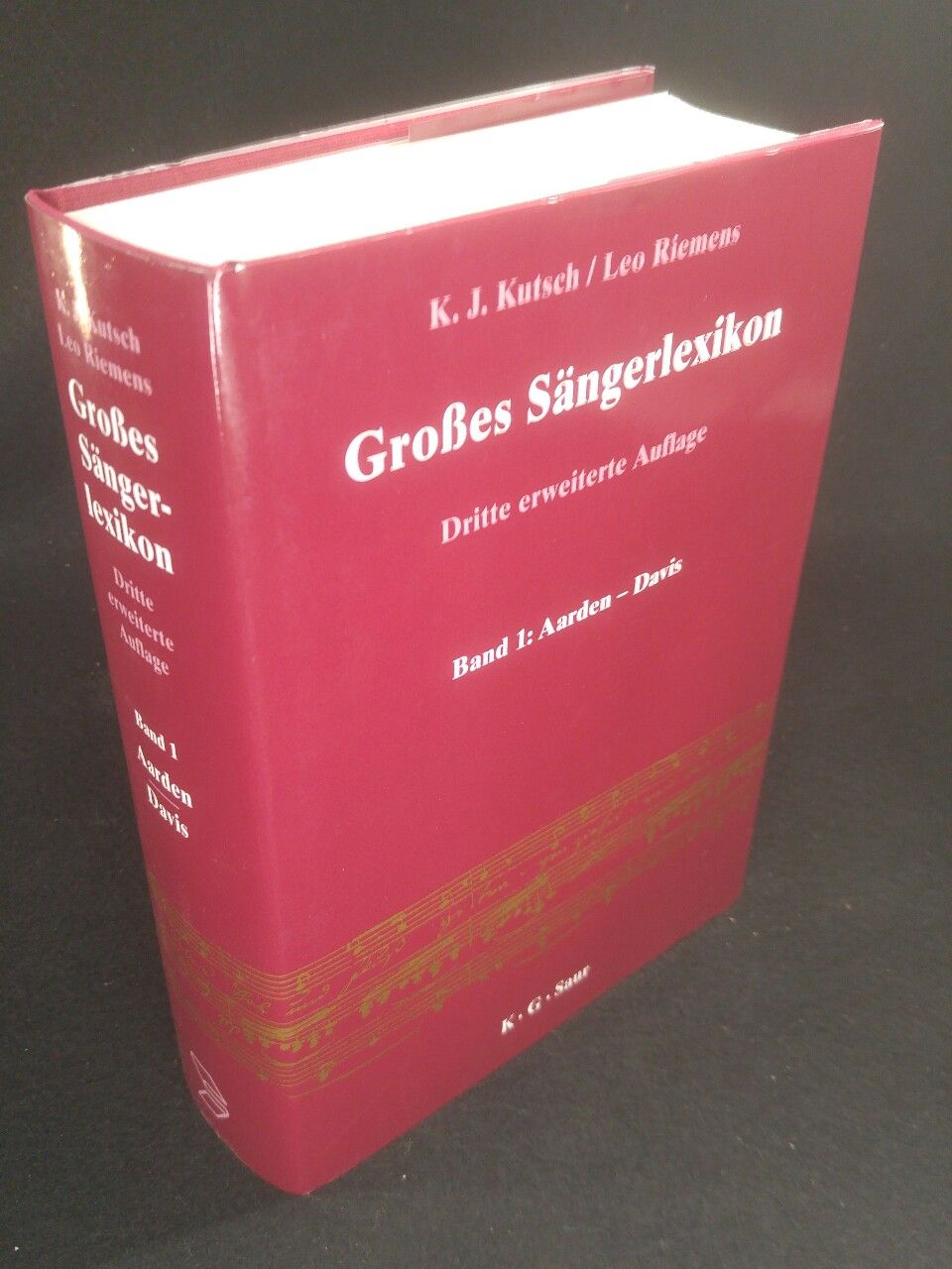 Großes Sängerlexikon - Kutsch, K. J. und Leo Riemens