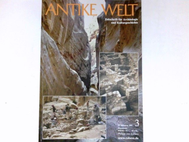 Antike Welt - 3/2001 : 32. Jahrgang. Zeitschrift für Archäologie und Kulturgeschichte.