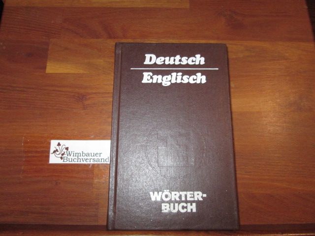 Wörterbuch: Deutsch Englisch