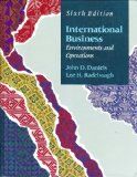 International Business: Environments and Operations - BUCH - D. Daniels, John,  etc. and Lee H. Radebaugh