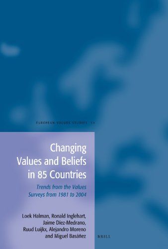 Changing Values and Beliefs in 85 Countries: Trends from the Values Surveys from 1981 to 2004 (European Values Studies) - Halman, Loek, Ronald Inglehart and Jaime Diez-Medrano