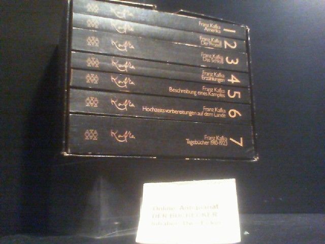 Gesammelte Werke : Taschenbuchausg. in sieben Bd. Hrsg. von Max Brod - Kafka, Franz