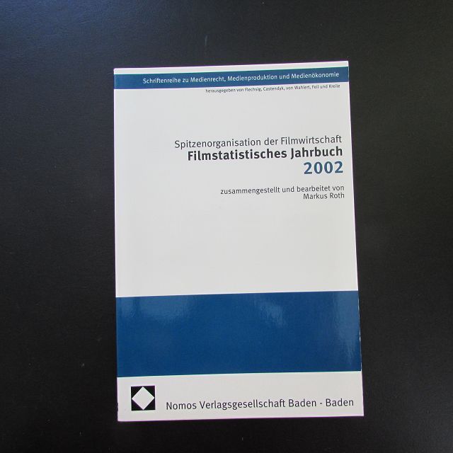 Filmstatistisches Jahrbuch 2002 - Roth, Markus