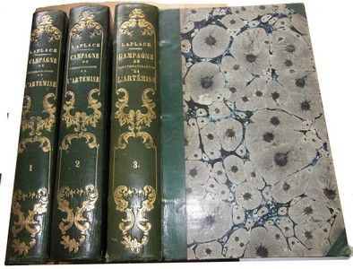 Campagne de circumnavigation de la frégate l'Artémise, pendant les années 1837, 1838, 1839 et 1840, sous le commandement de M. Laplace. Tome 1+ 2 + 3. Les trois premières volumes. - LAPLACE, M.