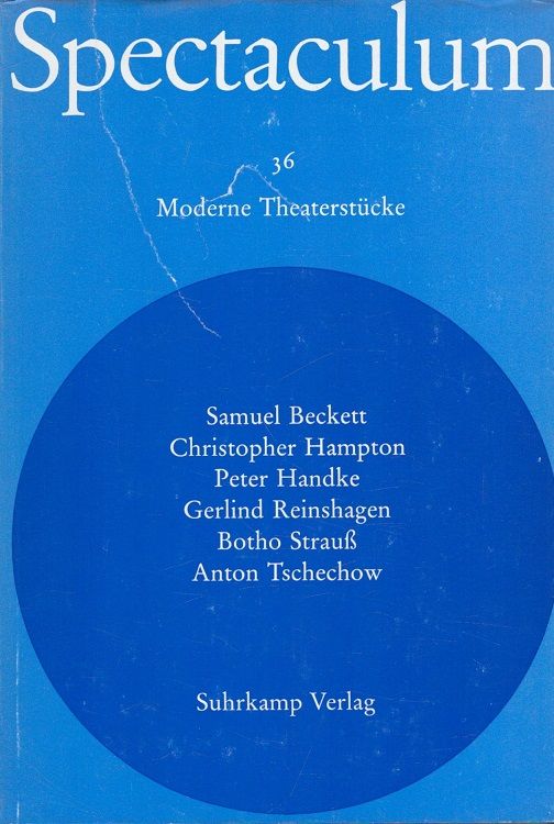 Spectaculum 36 - Sechs moderne Theaterstücke - Beckett, Samuel, Christopher Hampton Peter Handke u. a.