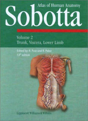 Sobotta, Johannes, Vol.2 : Thorax, Abdomen, Pelvis, Lower Limb - Sobotta, Johannes, Reinhard Putz and Reinhard Pabst