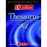 Collins Thesaurus A-Z: Complete and Unabridged (Thesaurus) [Gebundene Ausgabe] - Diverse