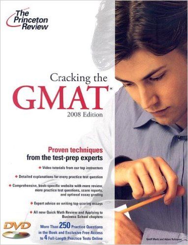 Cracking the GMAT, 2008 Edition, w. DVD-ROM (Princeton Review: Cracking the GMAT (w/DVD))