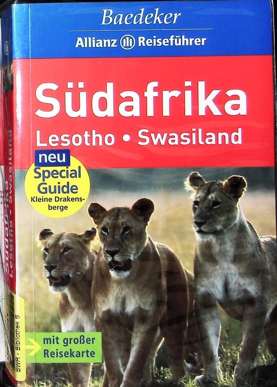 Südafrika. Lesotho - Swasiland - mit Special Guide Kleine Drakensberge und großer Reisekarte.