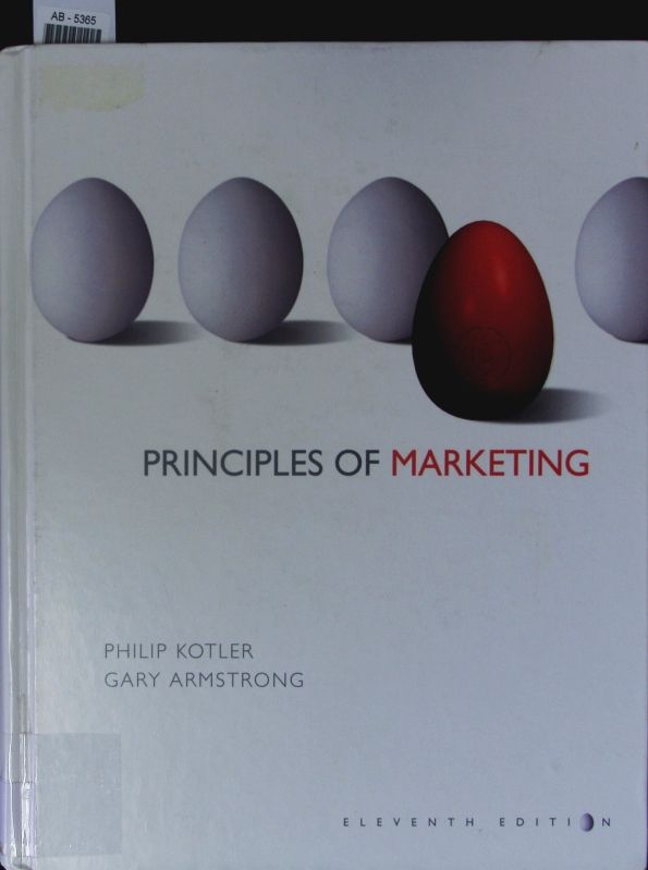 Principles of marketing. - Kotler, Philip
