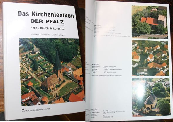 Das Kirchenlexikon der Pfalz. 1000 Kirchen im Luftbild - Czerwinski, Manfred und Markus Ziegler