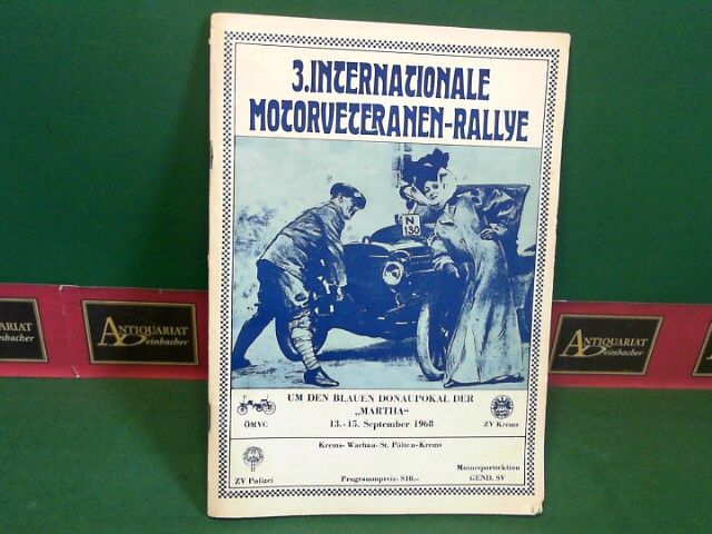 III.Internationale Österreichische Motorveteranenrallye um den Blauen Donaupokal der 