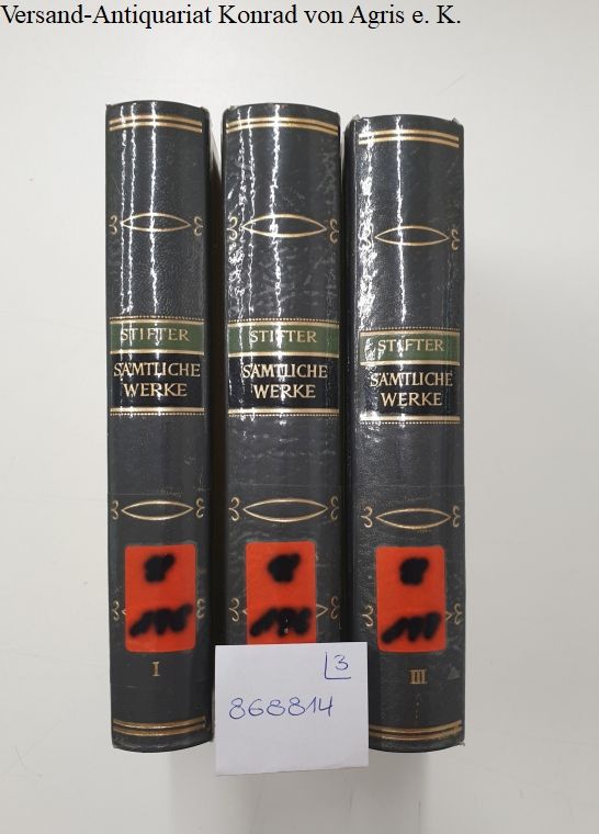 Sämtliche Werke: 3 Bände - Stifter, Adalbert
