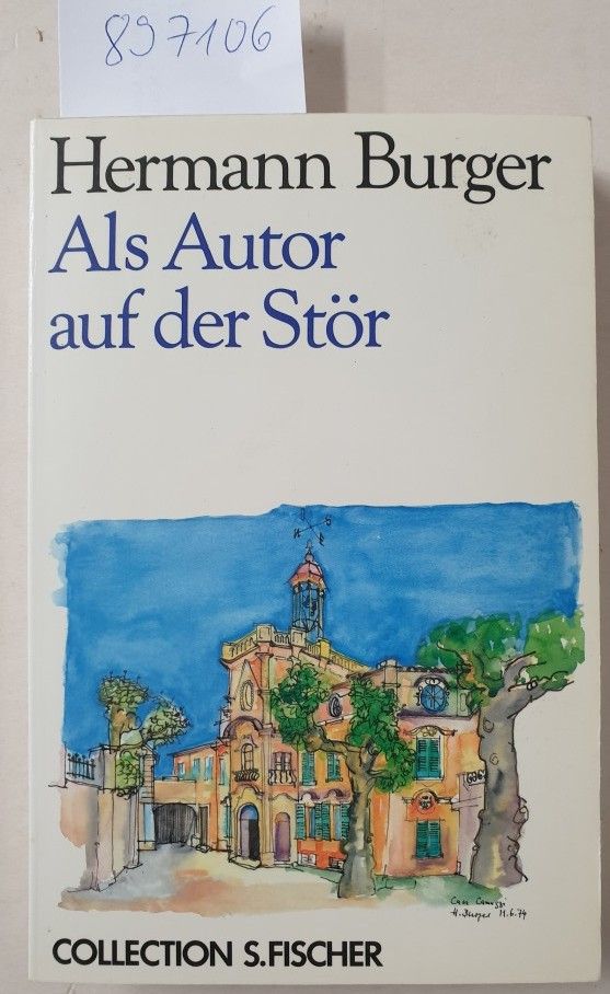 Als Autor auf der Stör : Fischer 2353; Collection S. Fischer 53 - Burger, Hermann
