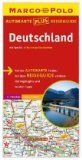 Deutschland : Autokarte plus Reiseguide ; mit Special: Rasten an Autobahnen. Chefred.: Marion Zorn, Marco Polo - Zorn, Marion [Red.]