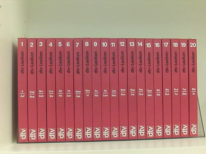 Das dtv-Lexikon von A bis Z in 20 Bänden: Über 130 000 Stichwörter, Werks- und Literaturangaben, über 6000 Abbildungen und 120 Farbtafeln - Diverse