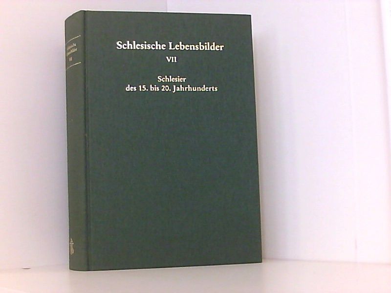 Schlesische Lebensbilder, Bd. 7: Schlesier des 15. bis 20. Jahrhunderts - Josef Joachim, Menzel