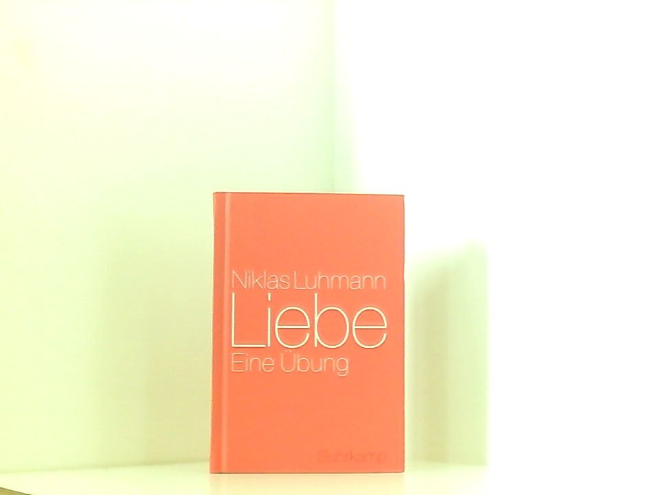 Liebe: Eine Übung eine Übung - Luhmann, Niklas und André Kieserling