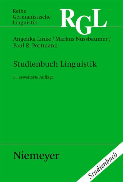 Reihe Germanistische Linguistik 121 Kollegbuch: Studienbuch Linguistik - Linke, Angelika, Markus Nussbaumer und R. Portmann Paul