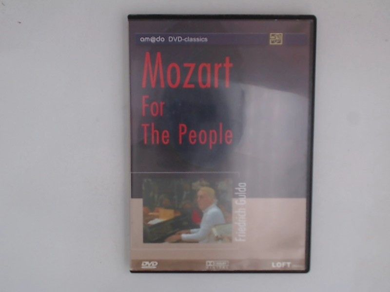 Mozart for the people : live aus dem Amerikahaus München 1981 / Amado DVD-classics - Mozart, Wolfgang Amadeus und Friedrich Gulda