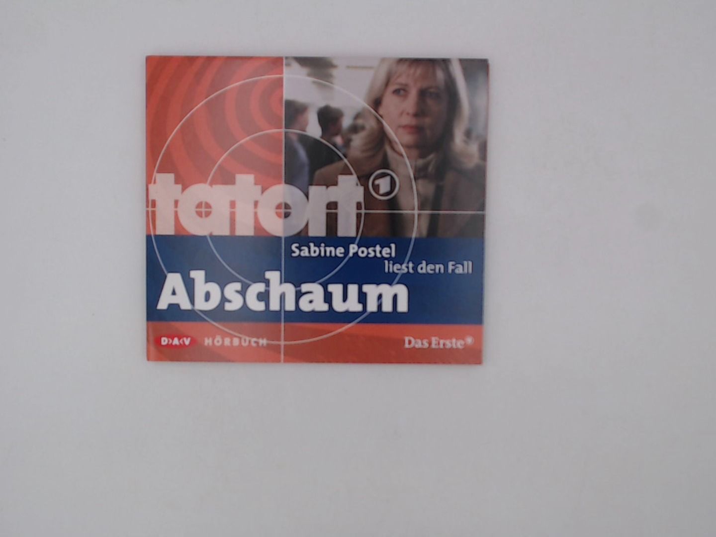 Tatort : Sabine Postel liest Abschaum (Tatort-Hörbuch) - Gunar, Hochheiden, Postel Sabine  und Thomas Krüger