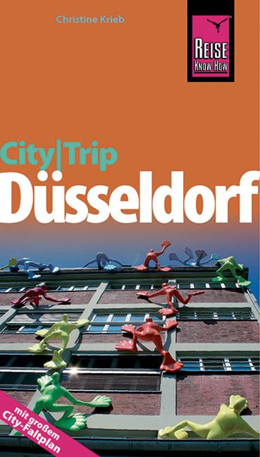 NEU** CityTrip DÜSSELDORF - Reiseführer Stadtführer mit Faltplan Stadtplan