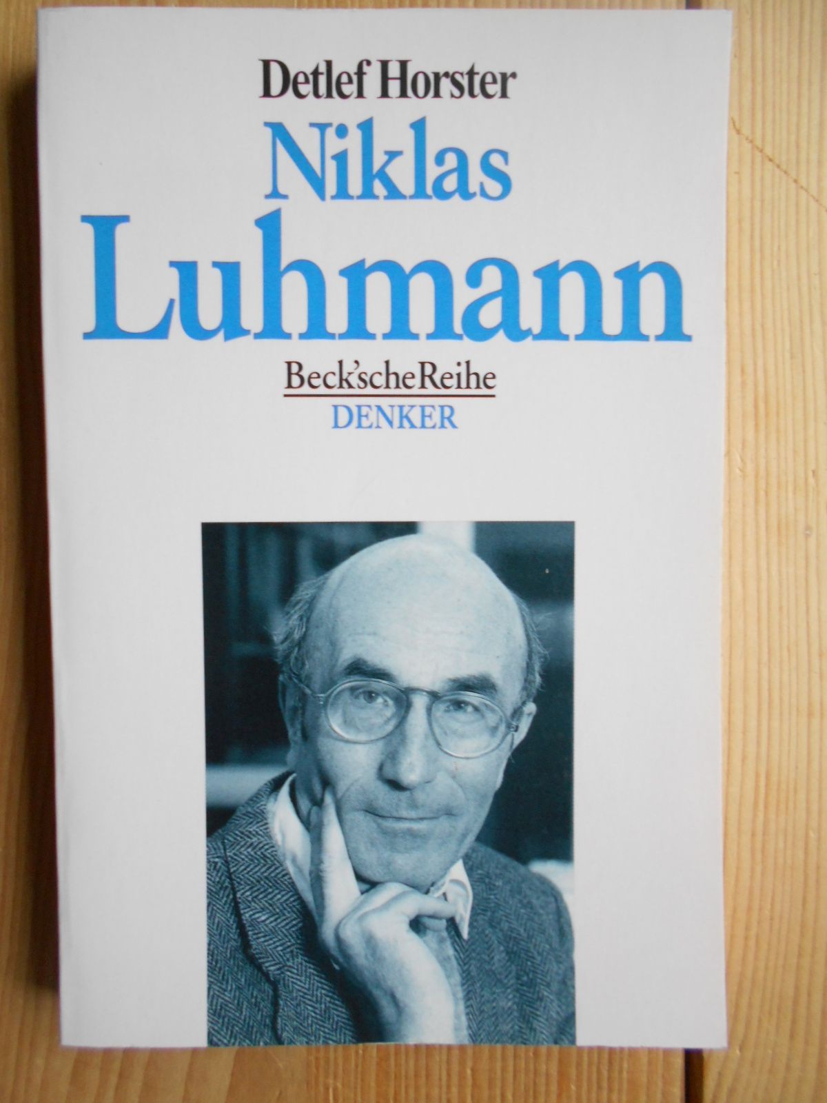 Niklas Luhmann. Beck'sche Reihe ; 538 : Denker - Luhmann, Niklas ; Systemtheorie, Soziologie, Gesellschaft, Recht - Horster, Detlef