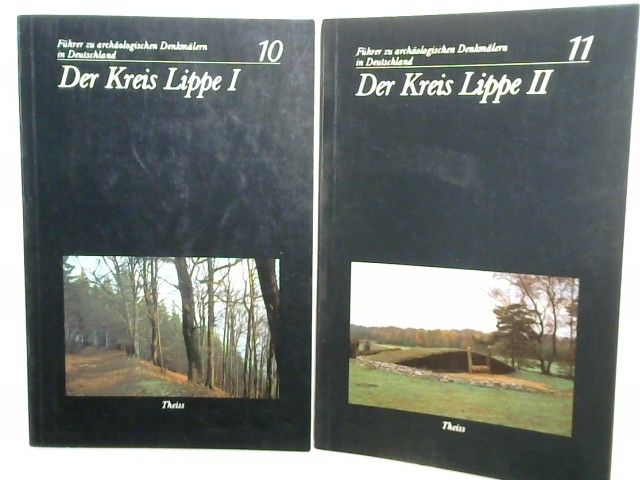 Der Kreis Lippe; Teil 1 + 2., Einführende Aufsätze/Objektbeschreibungen Führer zu archäologischen Denkmälern in Deutschland ; Bd. 10/11 - Andraschko, Frank M.