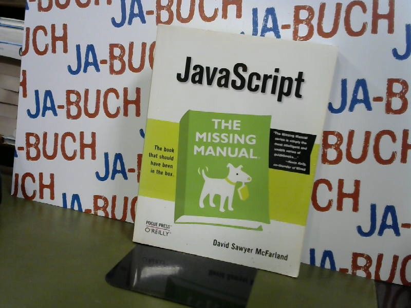 JavaScript: The Missing Manual - Sawyer, McFarland David