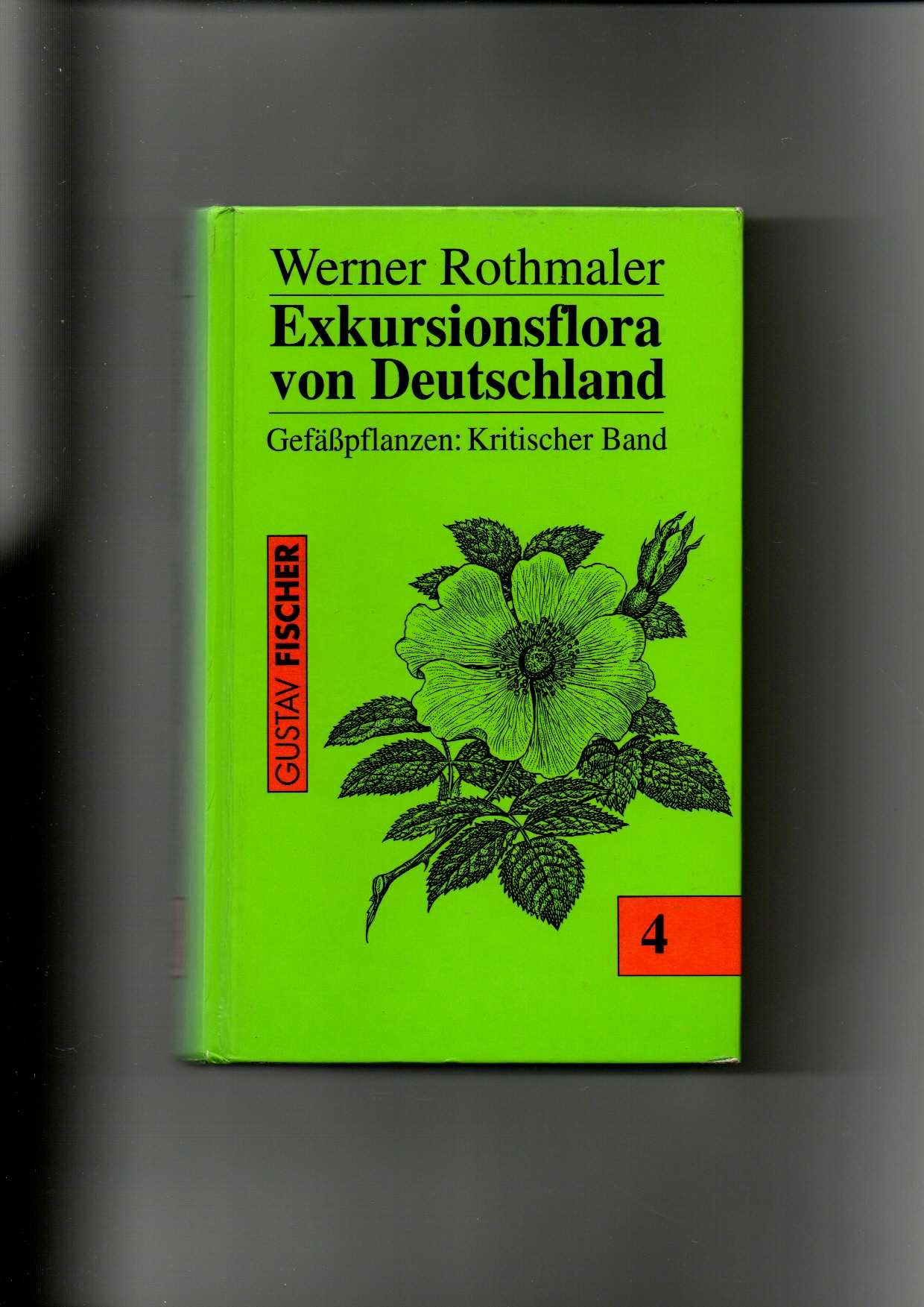 Rothmaler, Exkursionsflora von Deutschland Band 4 Gefässpflanzen - Kritischer Band - Rothmaler