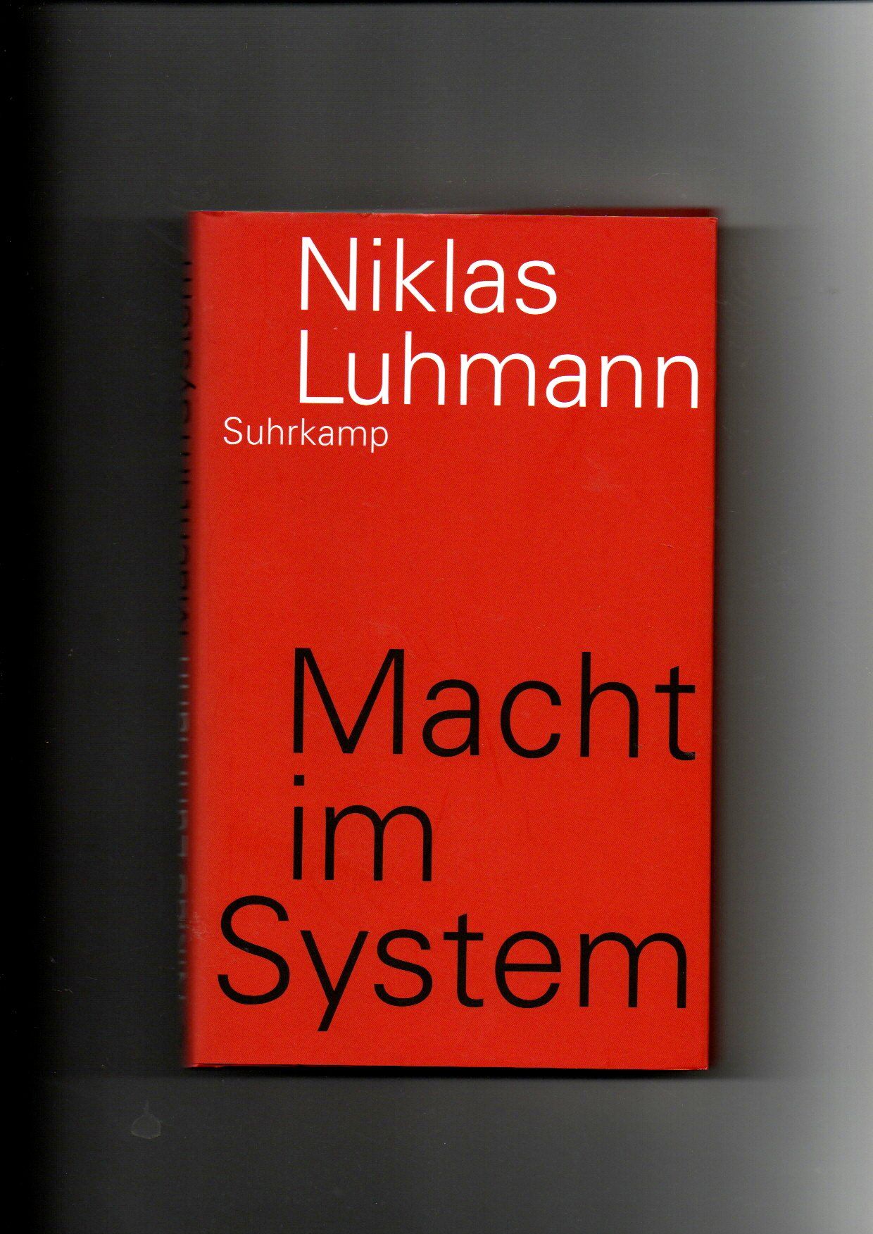 Niklas Luhmann, Macht im System / gebundene Ausgabe - Luhmann, Niklas und André (Herausgeber) Kieserling