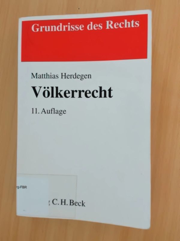 Völkerrecht - Herdegen, Matthias