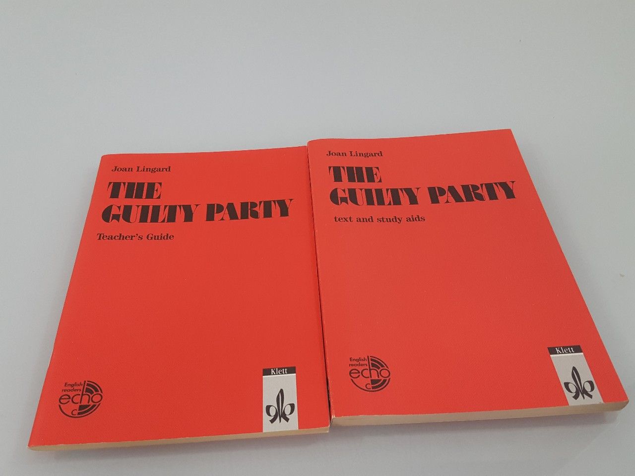 Konvolut 2 Hefte: The guilty party: Text and study aids; Teacher's Guide - Lingard, Joan