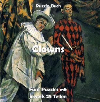 Clowns fünf tolle Puzzle mit jeweils 25 Teilen