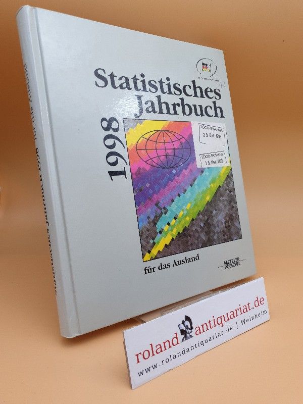 Statistisches Jahrbuch 1998 für das Ausland