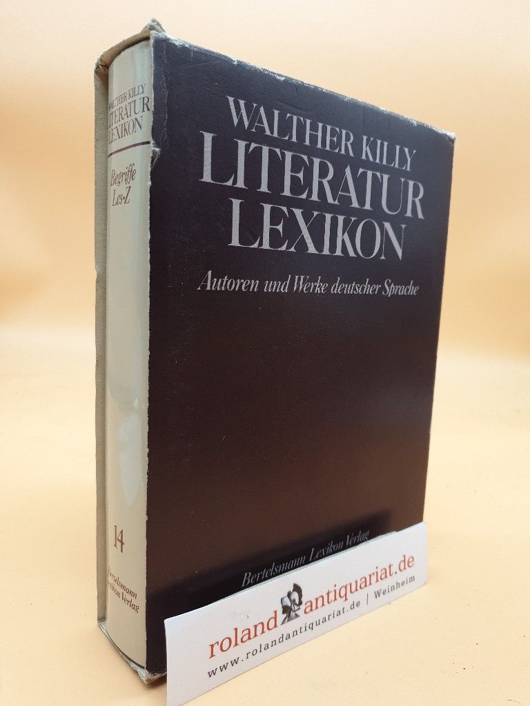 Literaturlexikon Band 14: Begriffe, Realien, Methoden - Volker Meid, (Hrsg.)