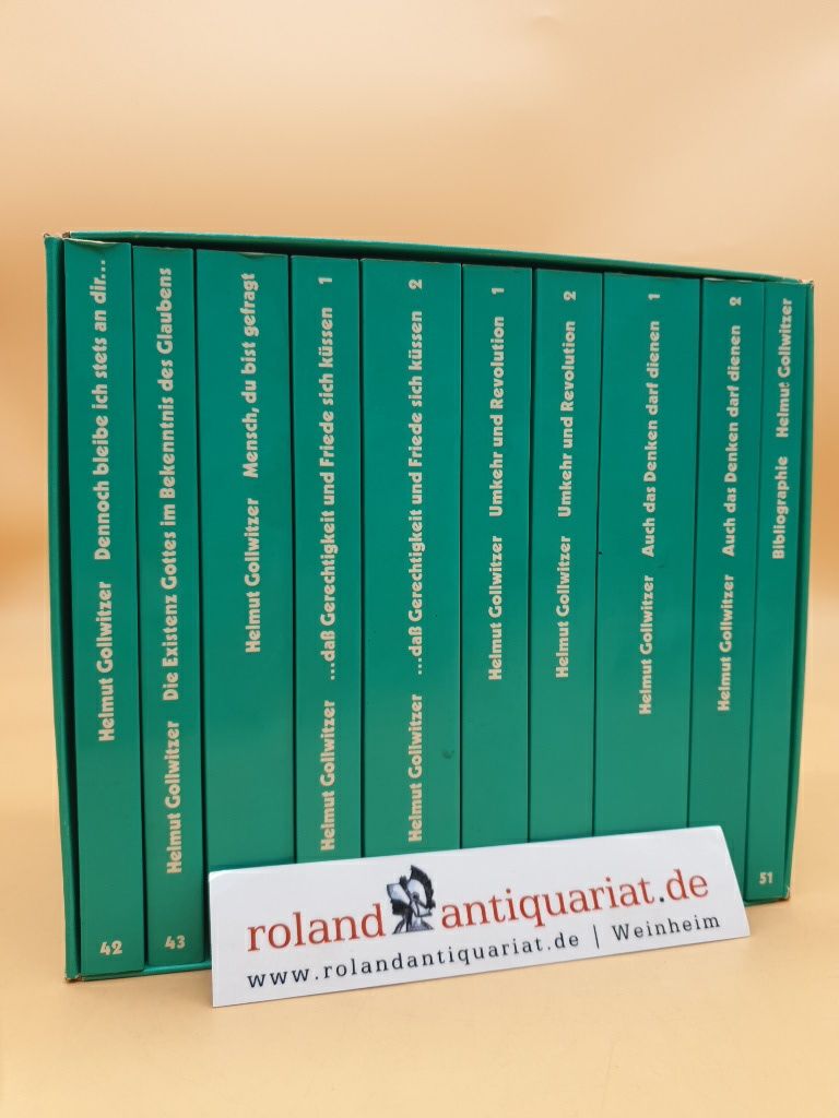 Hellmut Gollwitzer: Ausgewählte Werke: Band 42-51 (10 Bände) - Joachim Hoppe, (Hrsg.)