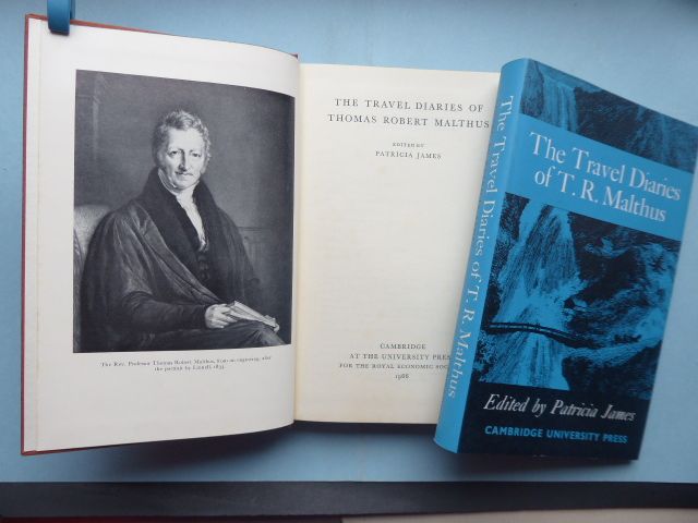 The Travel Diaries of Thomas Robert Malthus. - MALTHUS Thomas Robert.