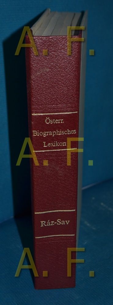 Österreichisches biographisches Lexikon, Band 9 Rázus Martin - Österreichische Akademie der Wissenschaften, [Herausgeber]